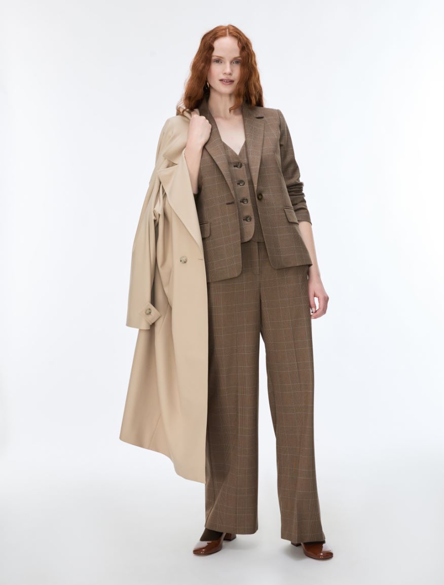Slim-fit blazer - BROWN - iBlues - 4