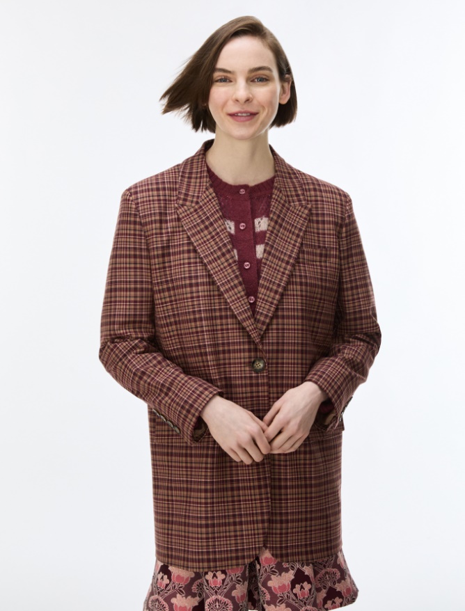 Straight-fit blazer - iBlues - 4