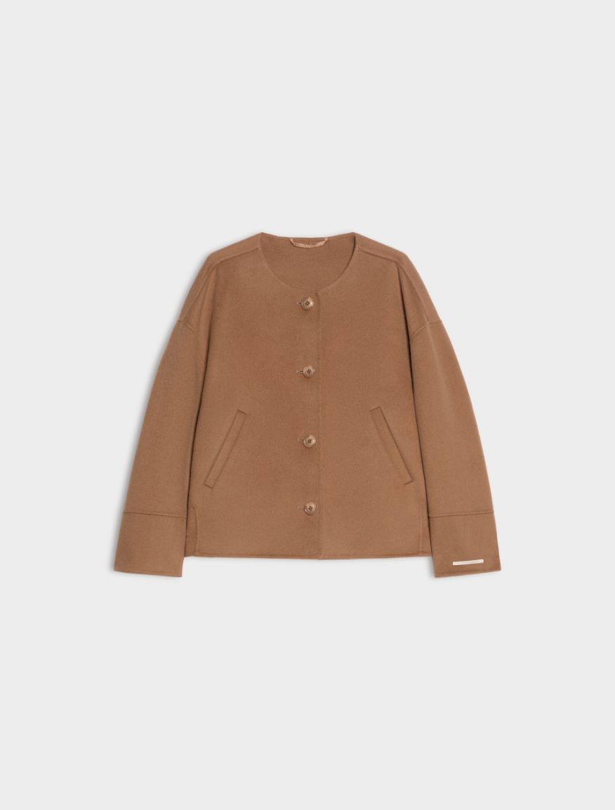 Cocoon jacket - CAMEL - iBlues - 5
