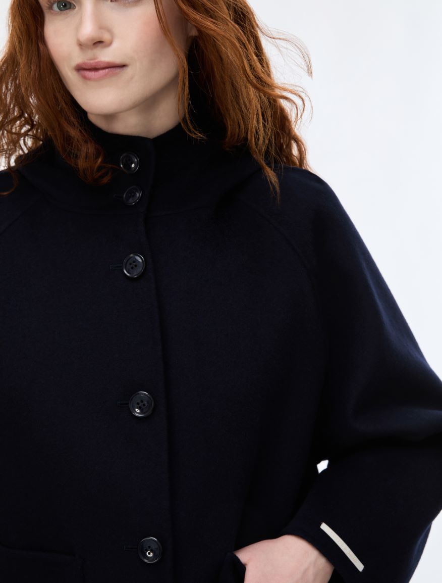 Hooded jacket - NAVY - iBlues - 3