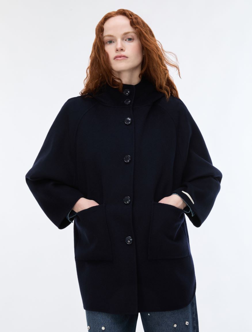Hooded jacket - NAVY - iBlues