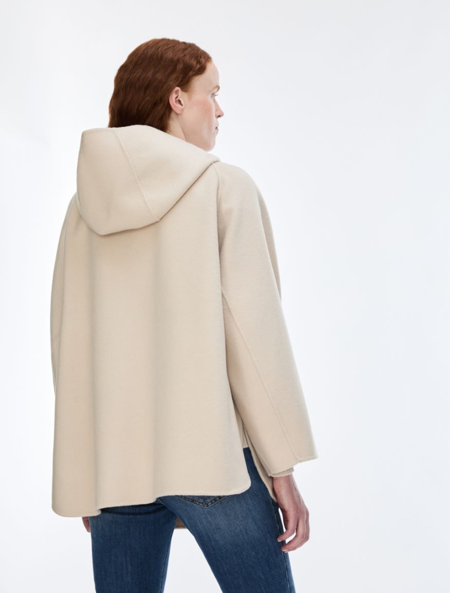 Hooded jacket - WOOL WHITE - iBlues - 2