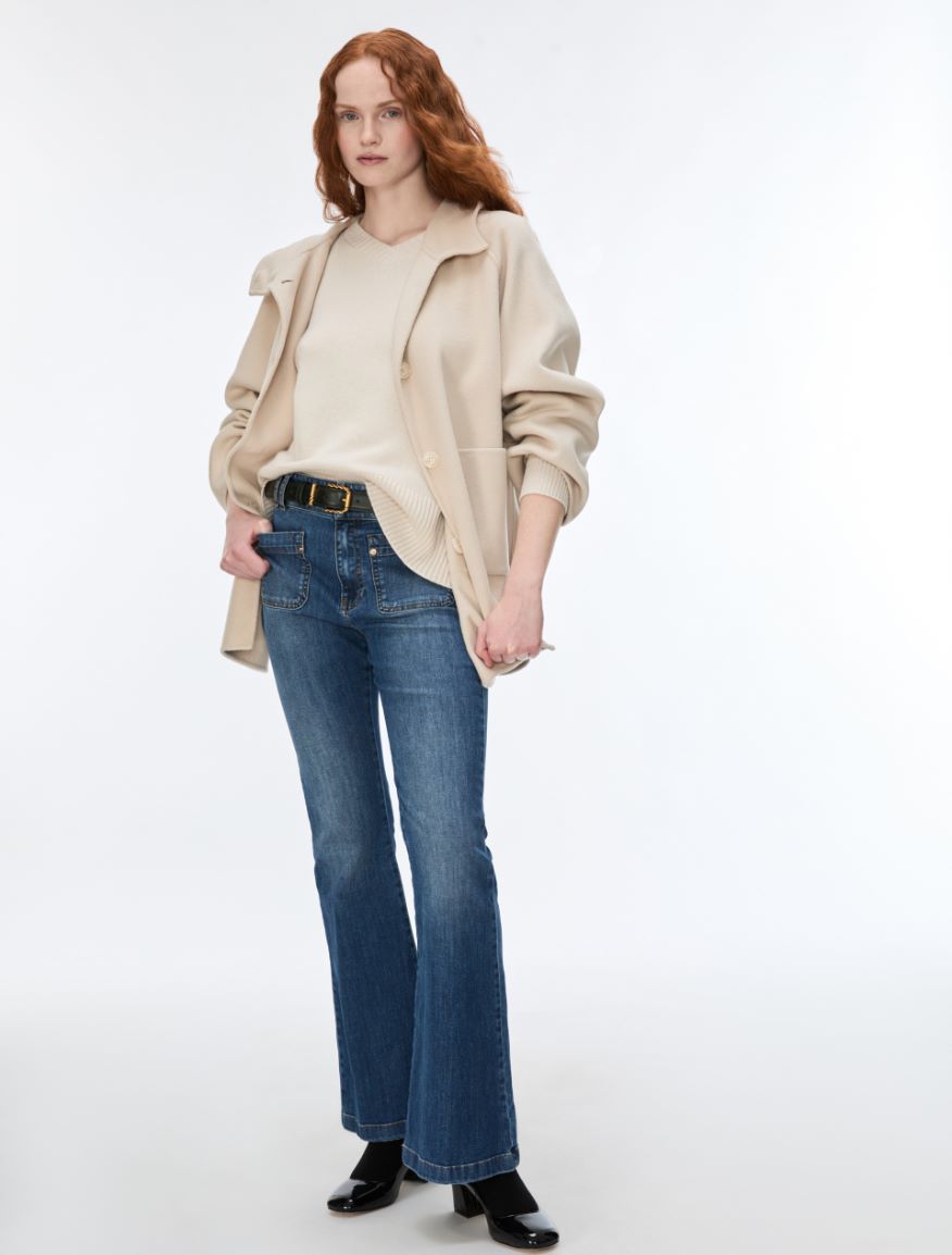 Hooded jacket - WOOL WHITE - iBlues - 4