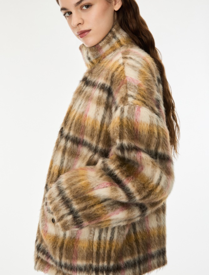 Alpaca-blend jacket - iBlues - 3