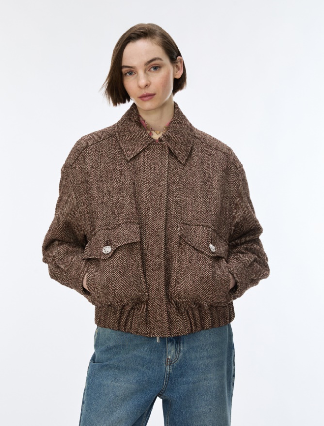Tweed jacket - iBlues - 3