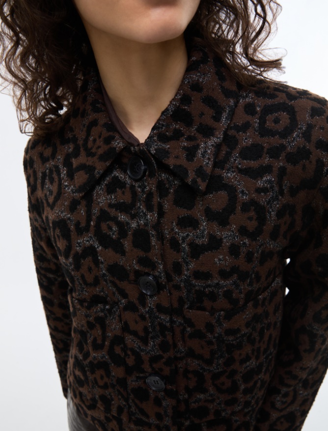 Animal-print jacket - iBlues - 3