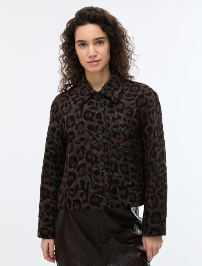 Animal-print jacket - iBlues - 4