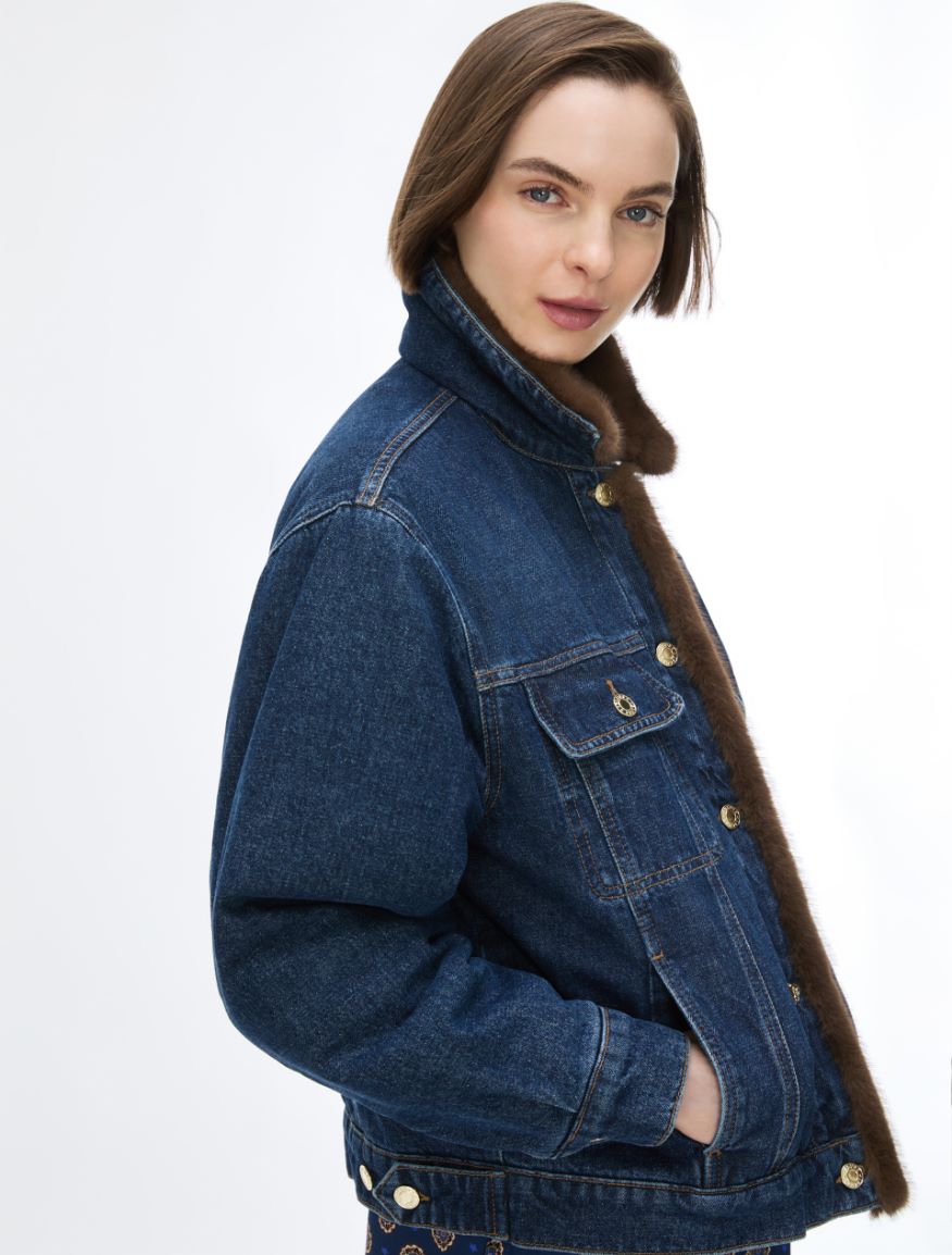 Denim jacket - BLUE JEANS - iBlues - 3