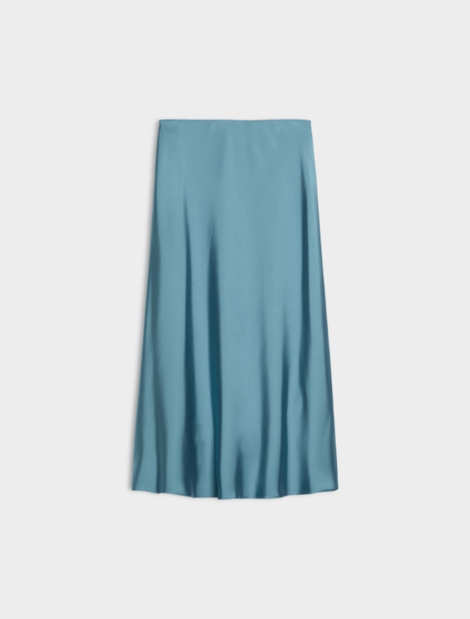 Satin skirt - 