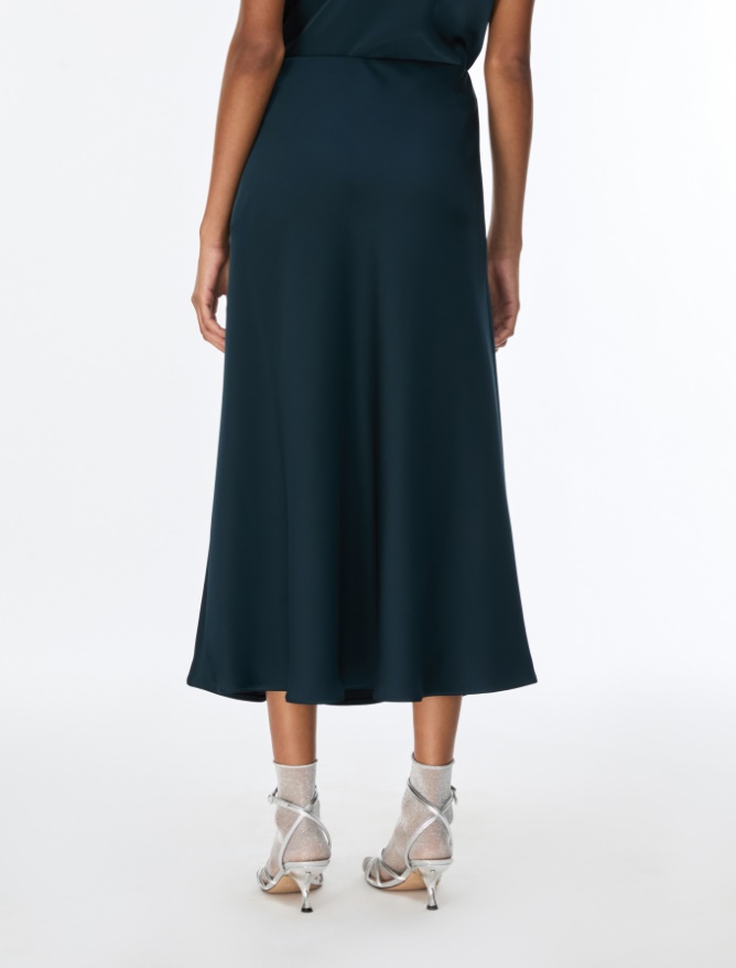 Satin skirt - 