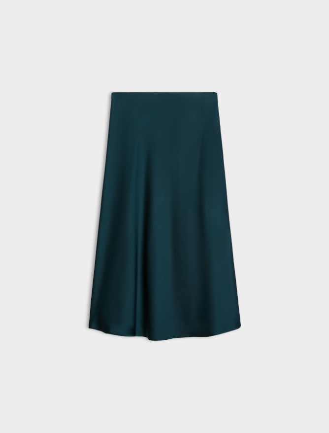 Satin skirt - 