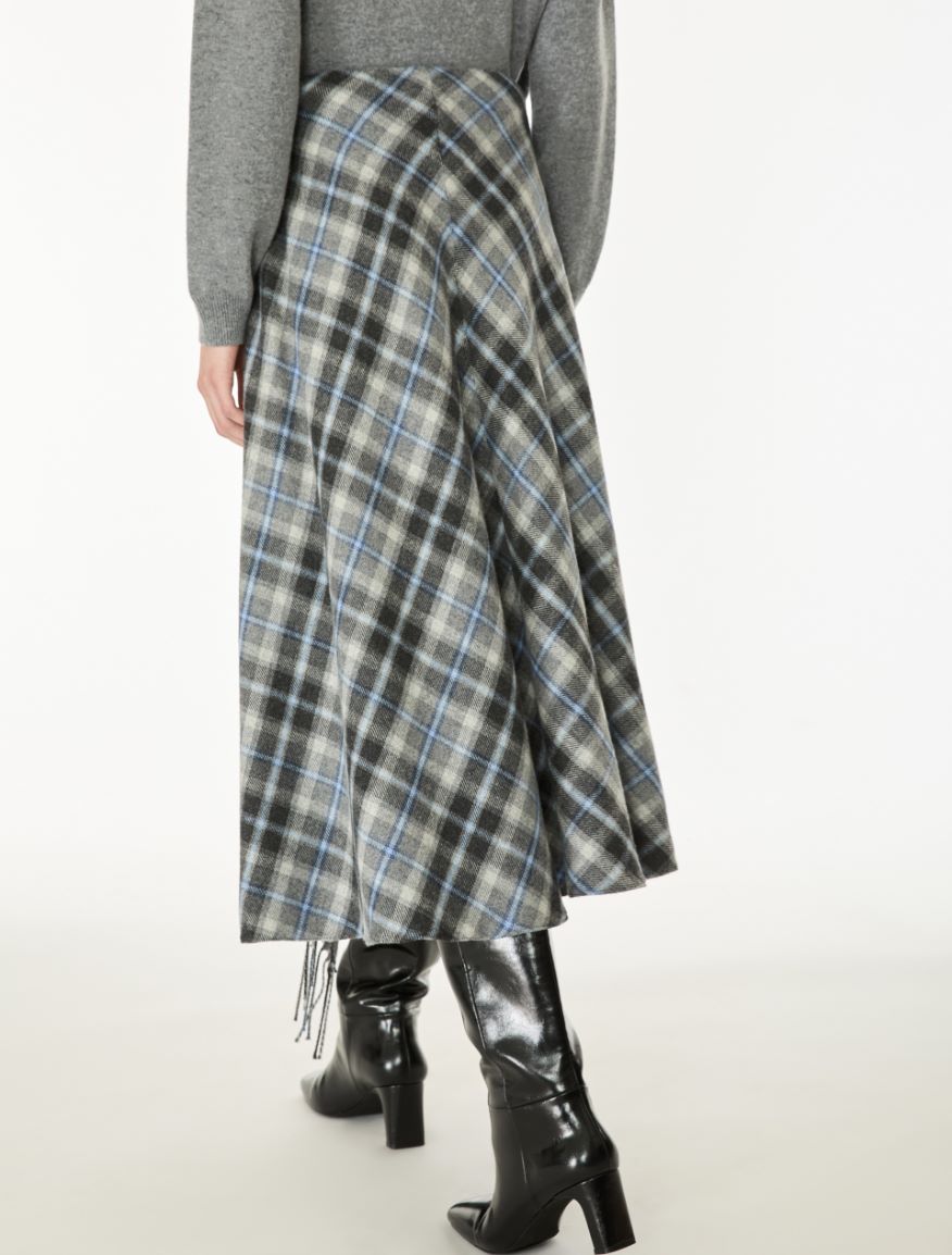 Wrap skirt - LIGHT BLUE - iBlues - 2