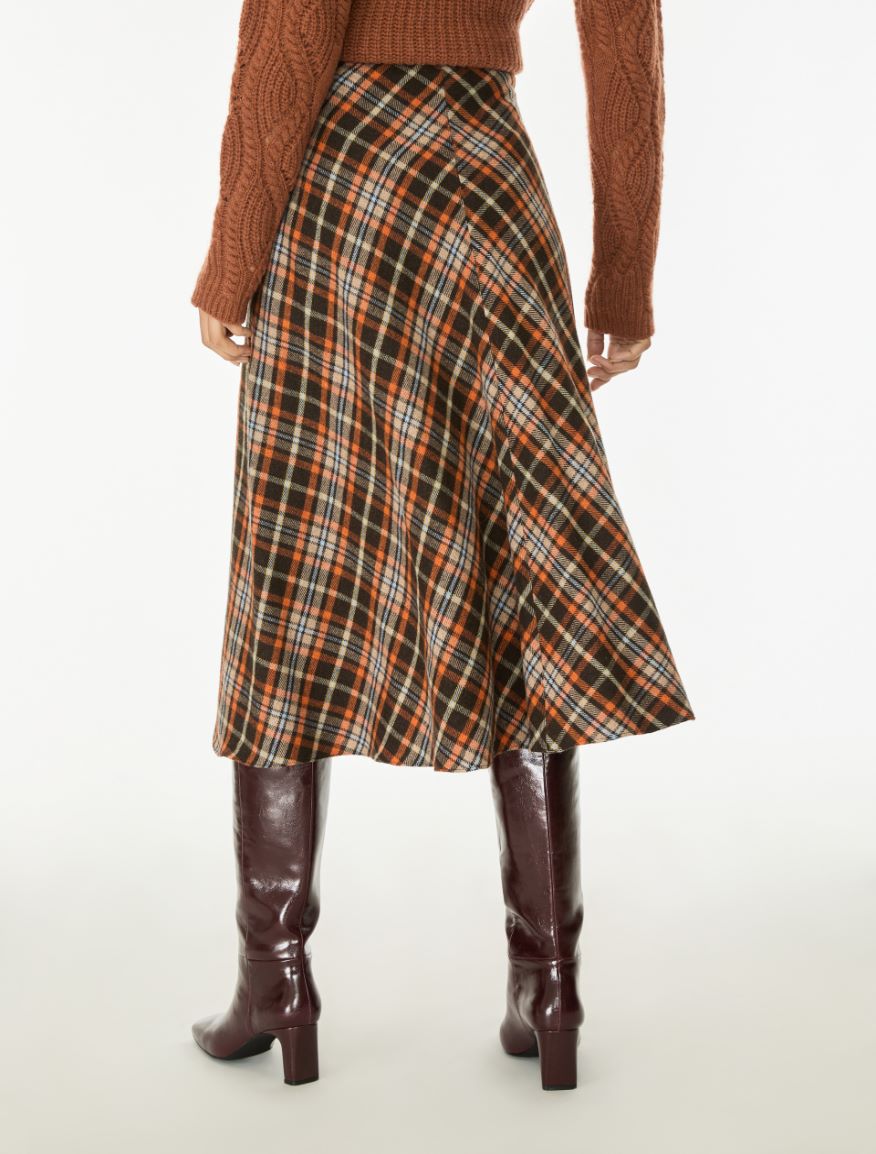Wrap skirt - PUMPKIN - iBlues - 2