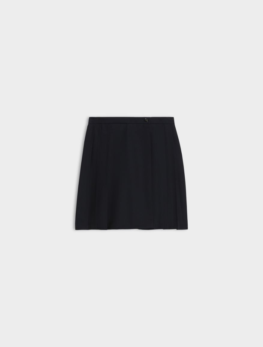 Pleated skirt - MIDNIGHTBLUE - iBlues - 5
