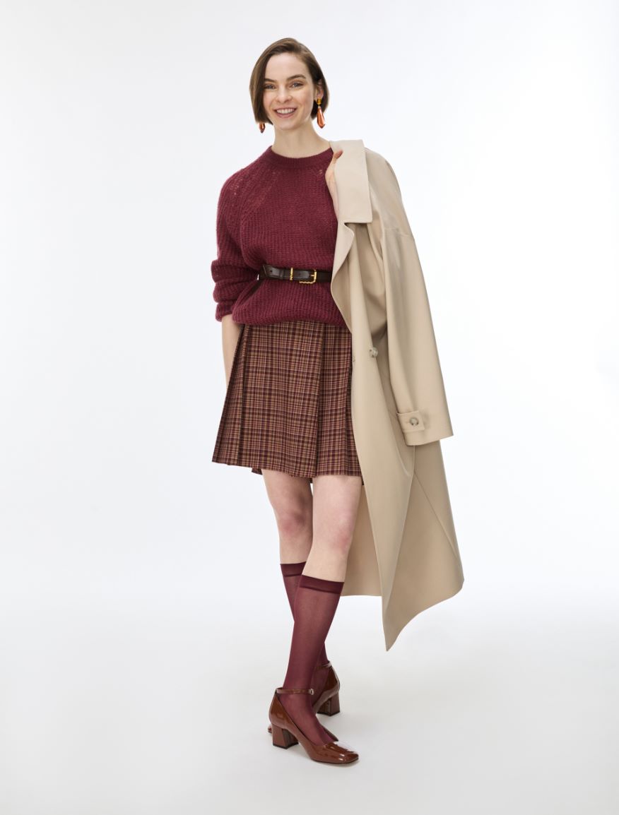 Pleated skirt - CAMEL - iBlues - 4