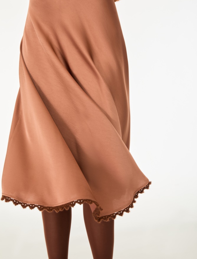 Satin skirt - iBlues - 3