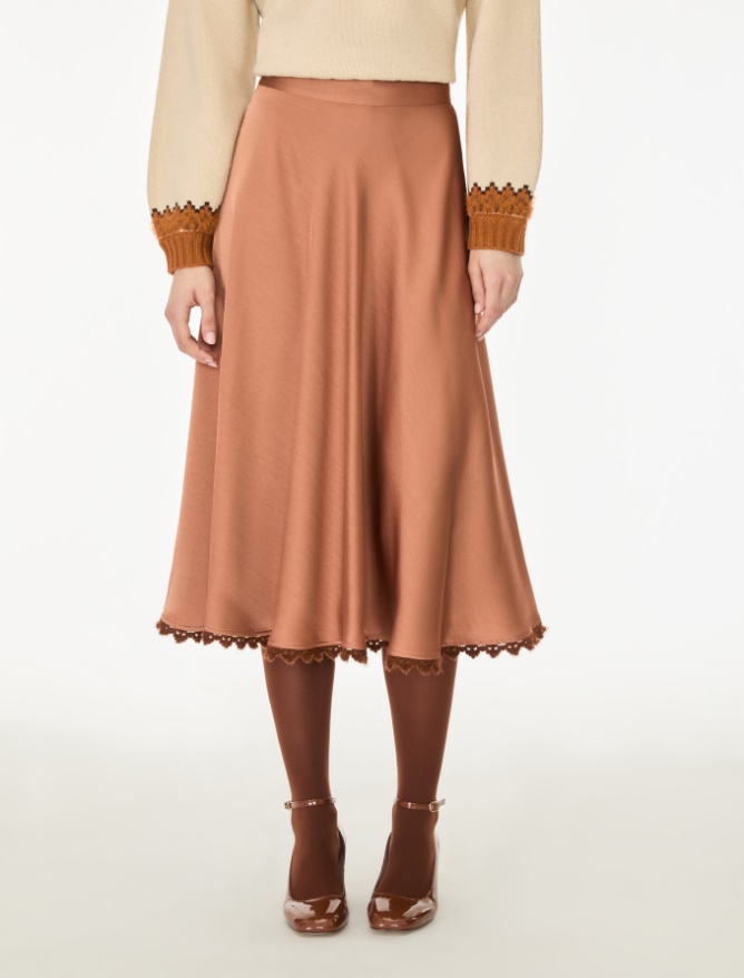 Satin skirt - iBlues