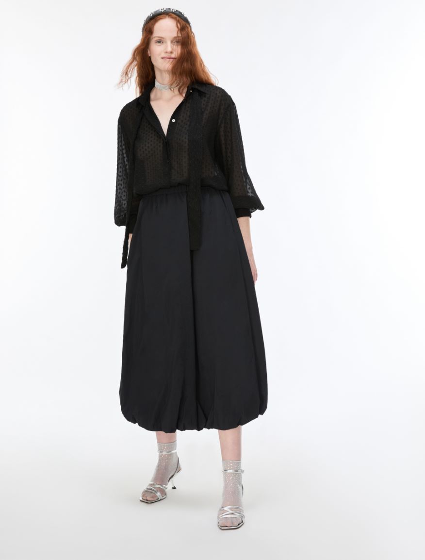 Balloon skirt - BLACK - iBlues