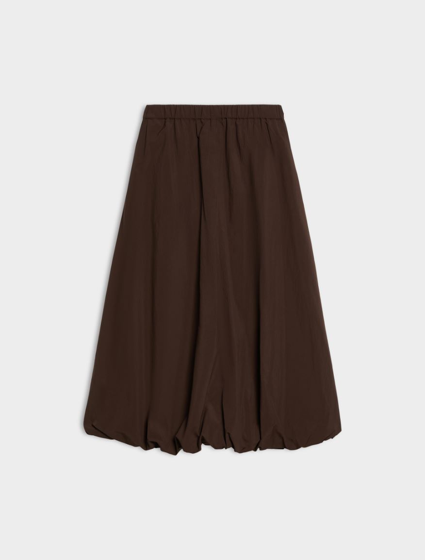 Balloon skirt - BROWN - iBlues - 5