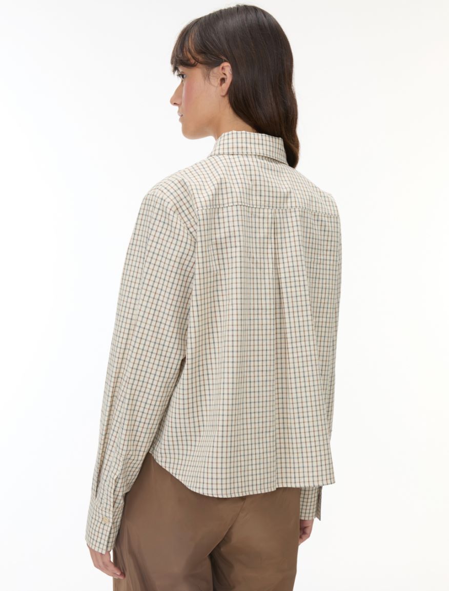 Cropped shirt - ECRU - iBlues - 2