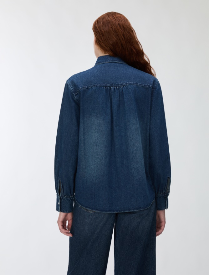Rhinestone-embellished shirt - iBlues - 2