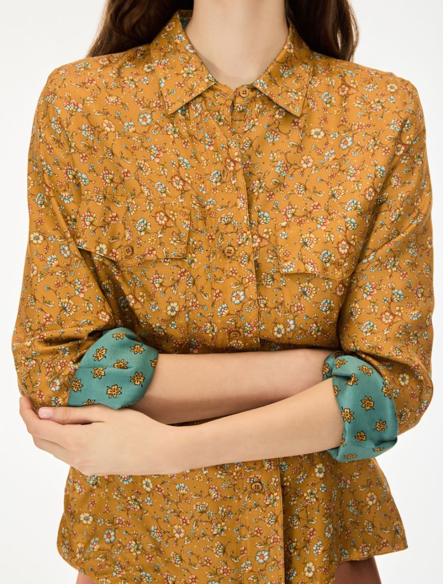 Reversible shirt - OCHRE - iBlues - 3