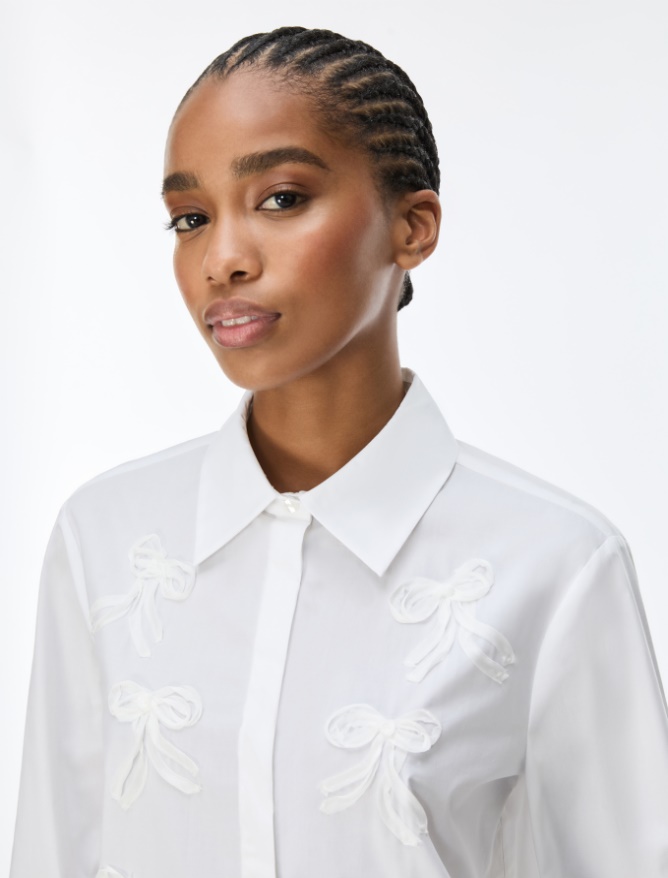 Thread-Embroidered Shirt - iBlues - 3