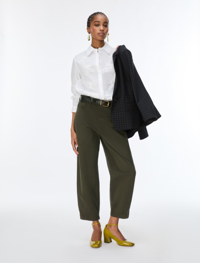 Thread-Embroidered Shirt - iBlues - 4