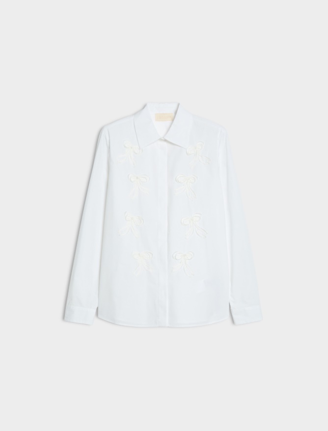 Thread-Embroidered Shirt - iBlues - 5