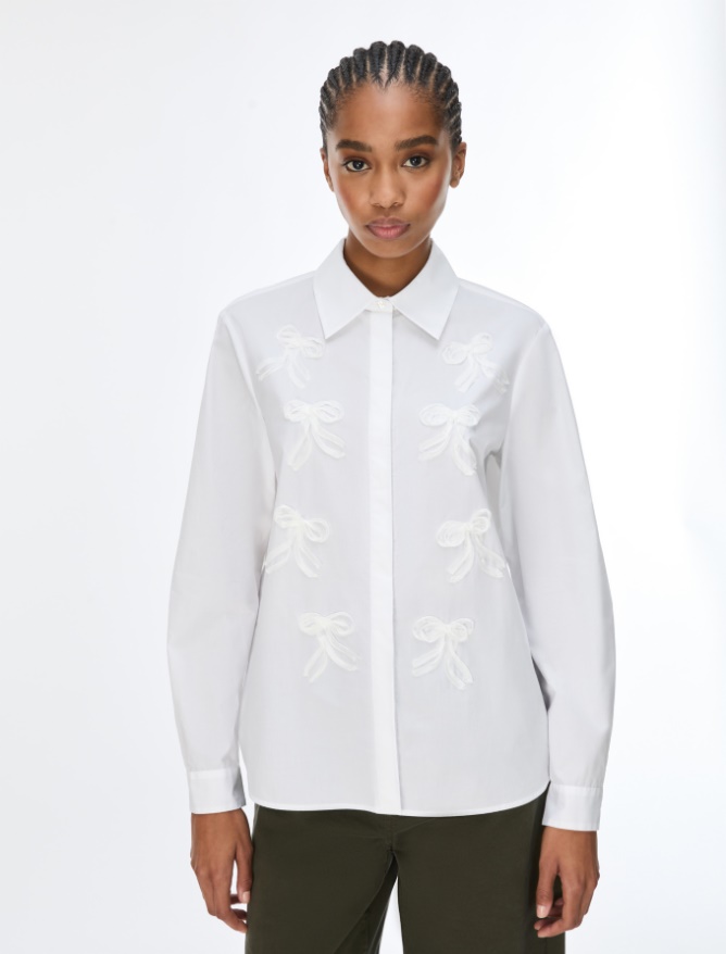 Thread-Embroidered Shirt - iBlues