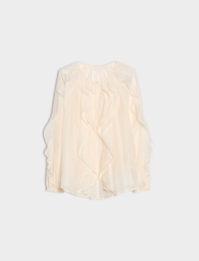 Silk-blend blouse - 