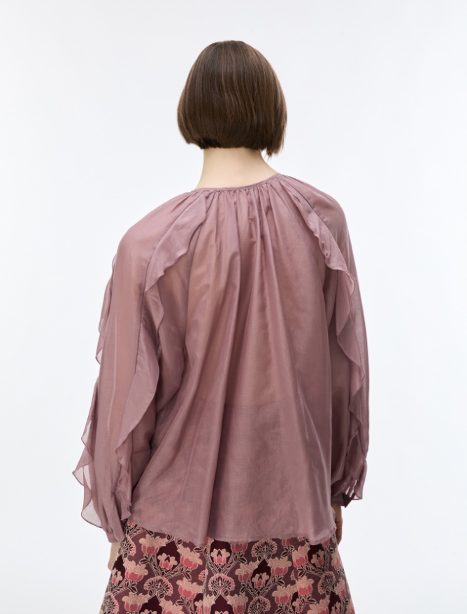 Silk-blend blouse - iBlues - 2