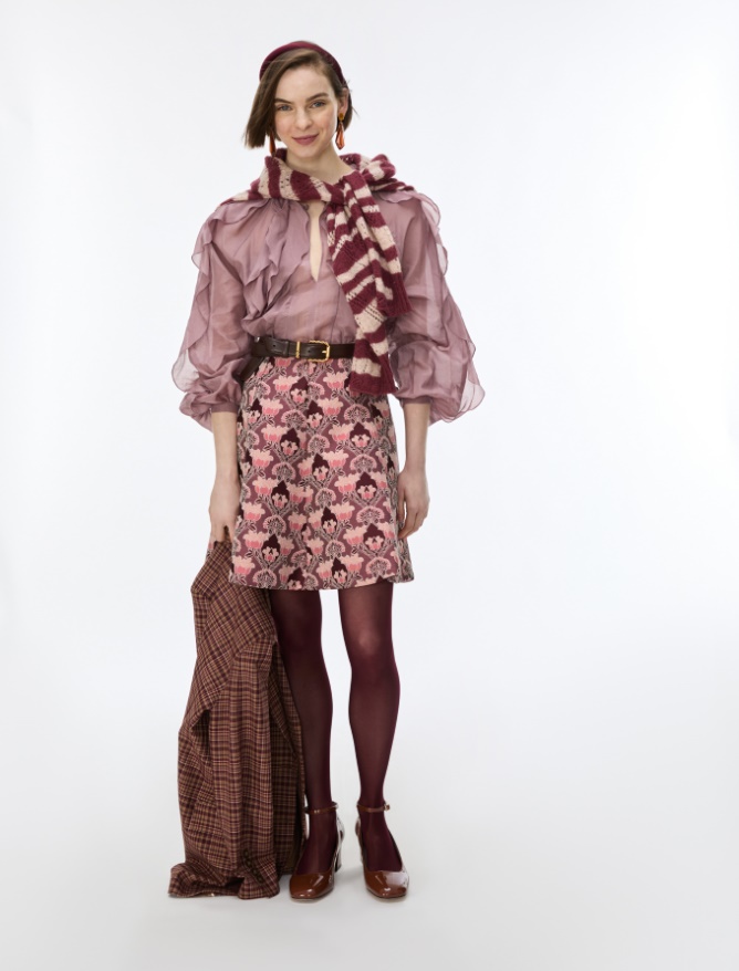 Silk-blend blouse - iBlues - 4