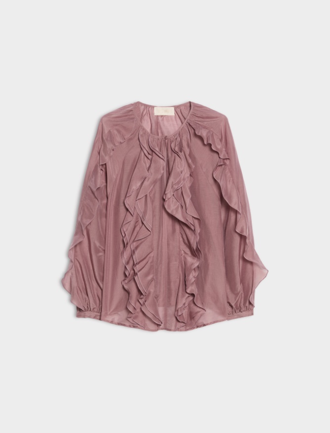 Silk-blend blouse - iBlues - 5