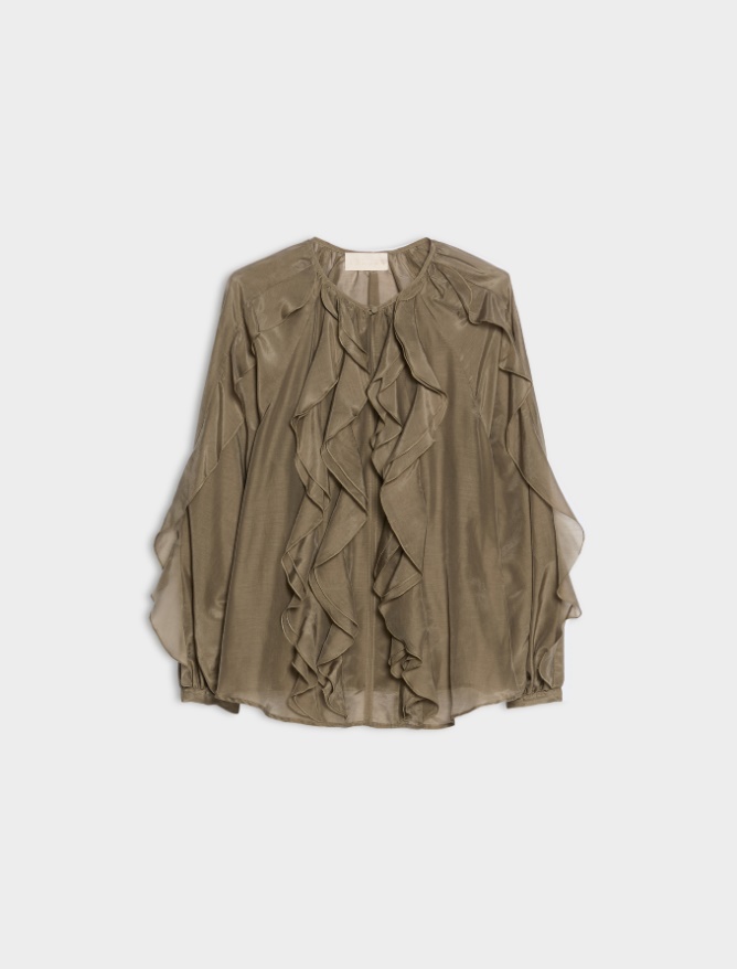 Silk-blend blouse - 
