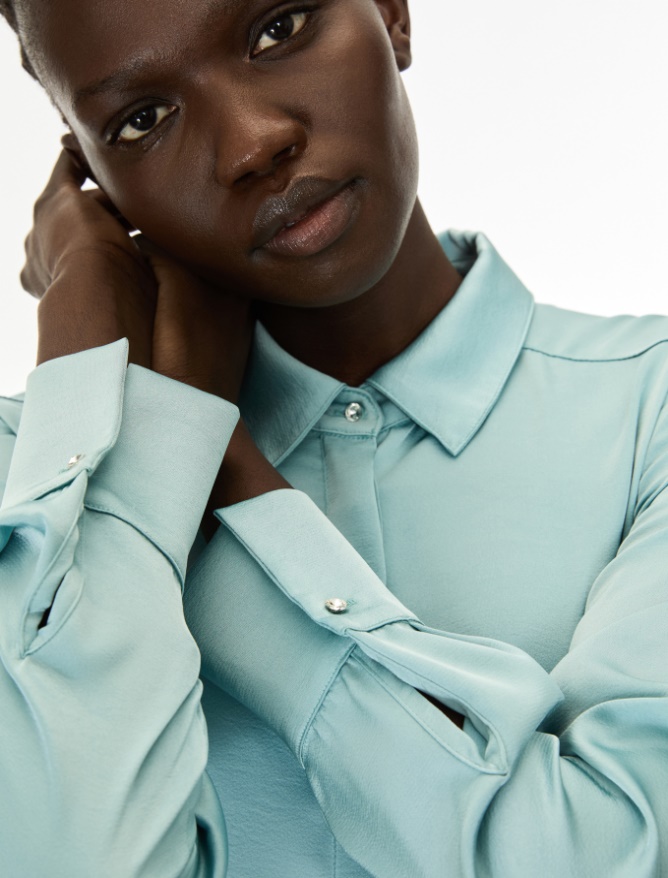 Satin shirt - iBlues - 3
