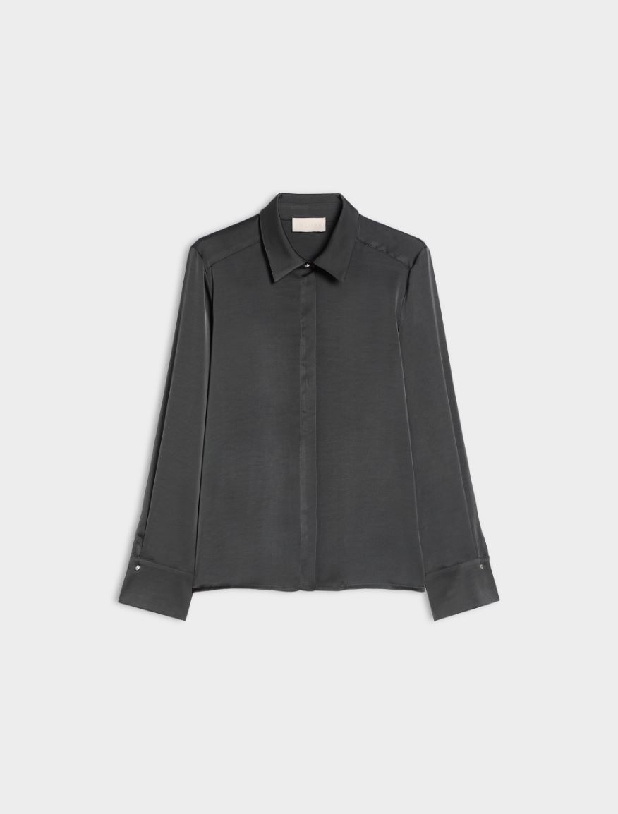 Satin shirt - IRON - iBlues - 5
