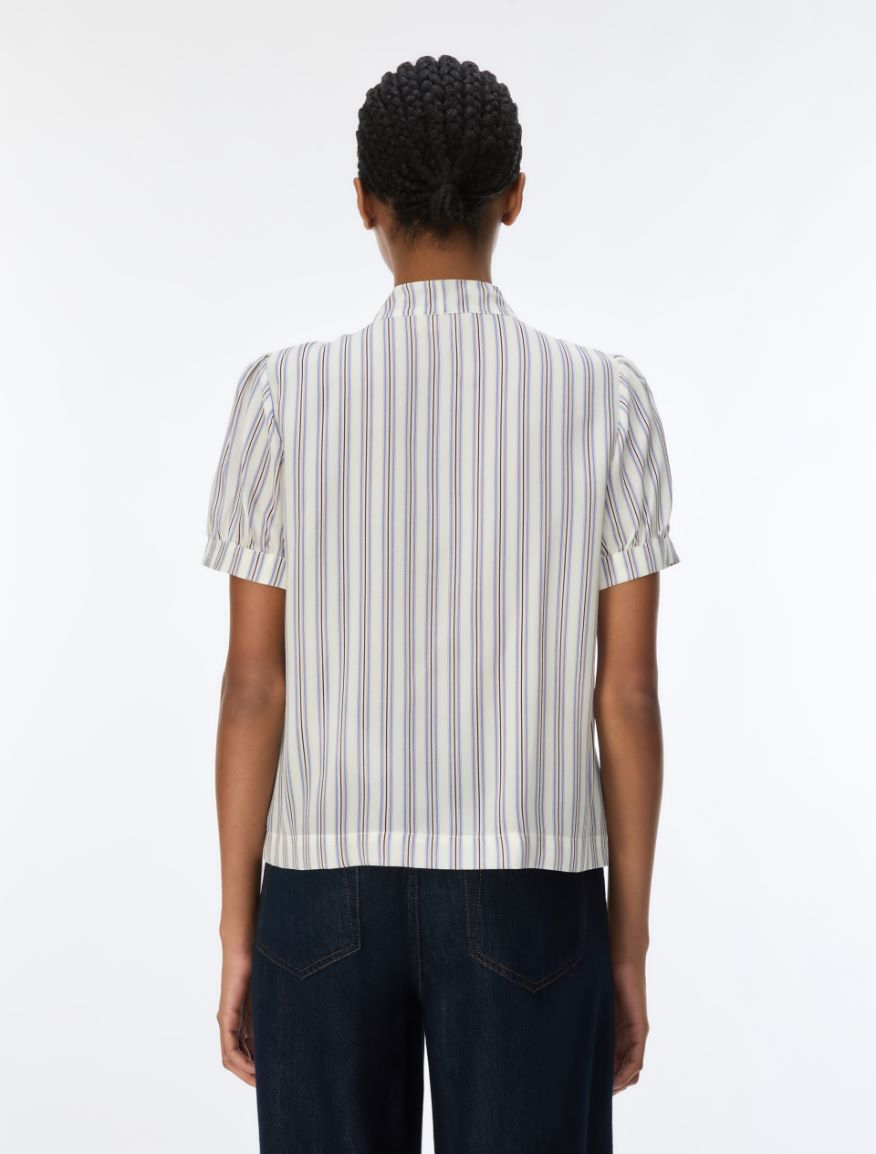 Silk blouse - IVORY - iBlues - 2