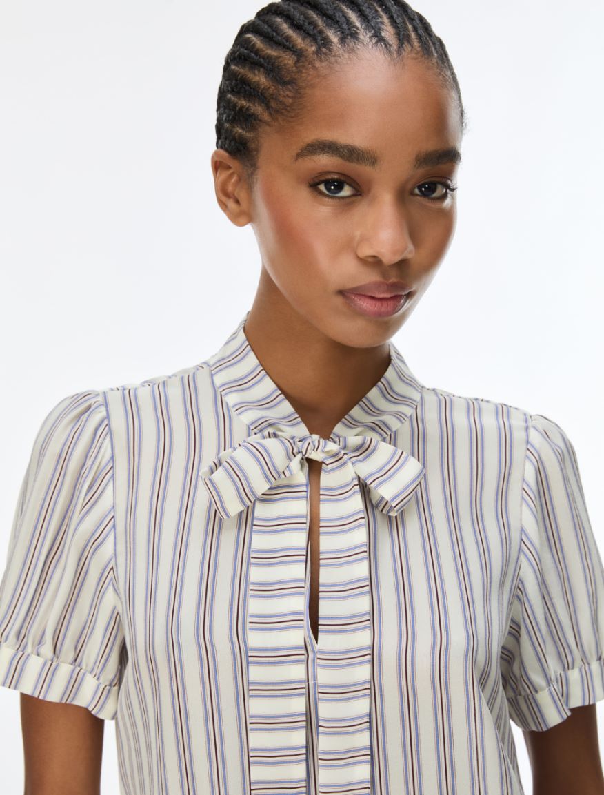Silk blouse - IVORY - iBlues - 3