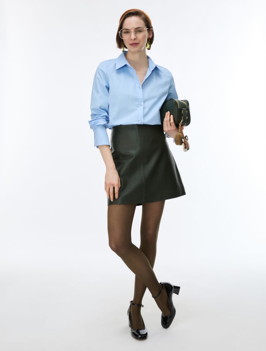 Slim-Cut Shirt - LIGHT BLUE - iBlues - 4
