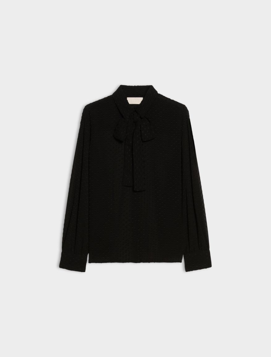 Georgette shirt - BLACK - iBlues - 5