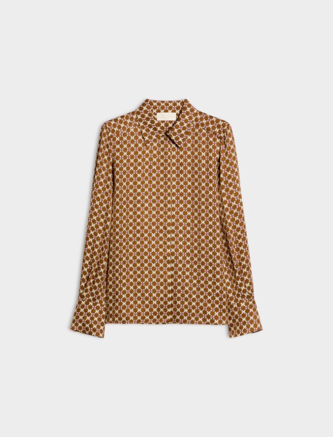 Figure-skimming shirt - 