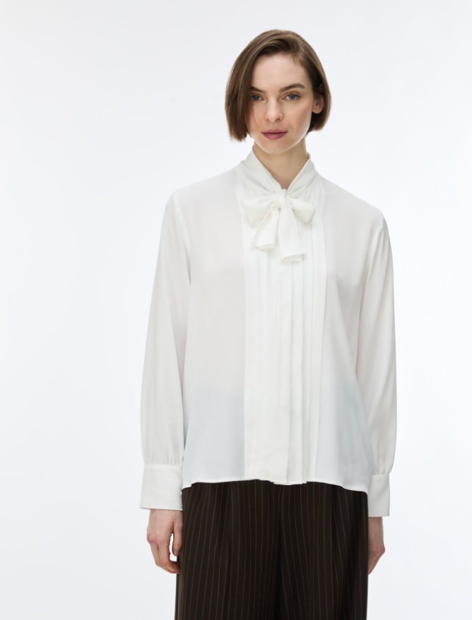 Silk-blend shirt - 