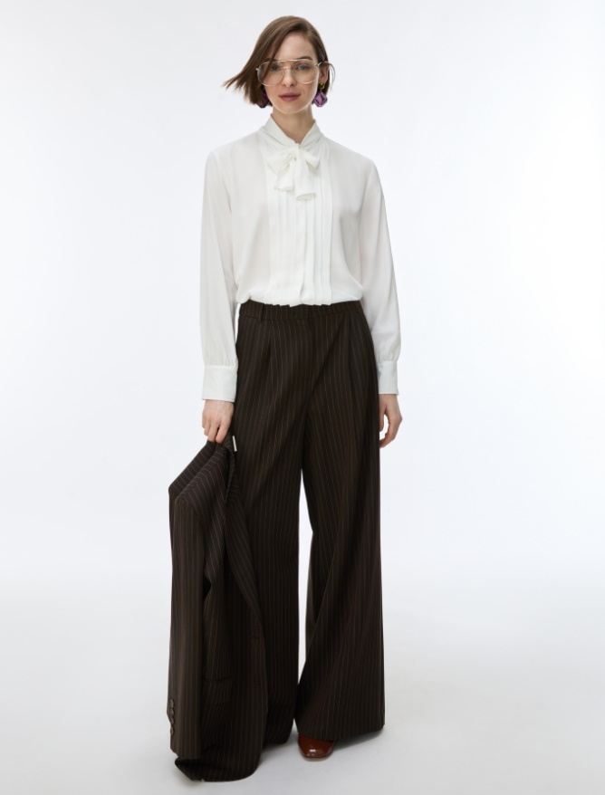 Silk-blend shirt - 