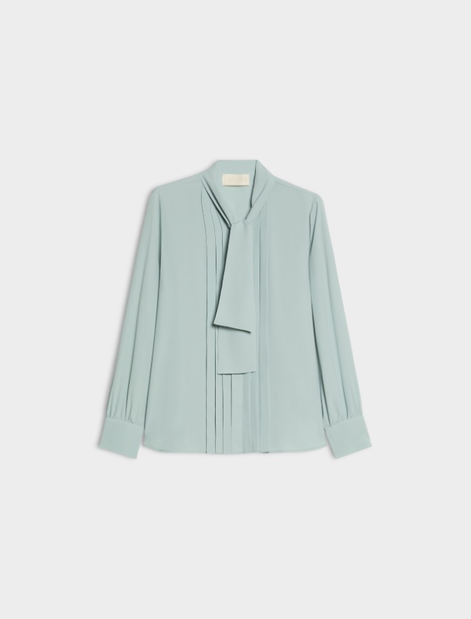 Silk-blend shirt - iBlues - 5