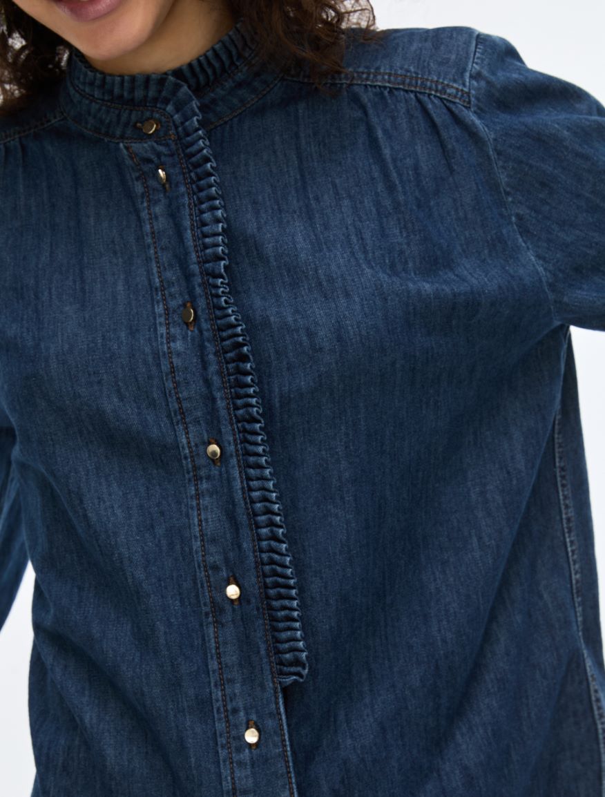 Denim shirt - BLUE JEANS - iBlues - 3