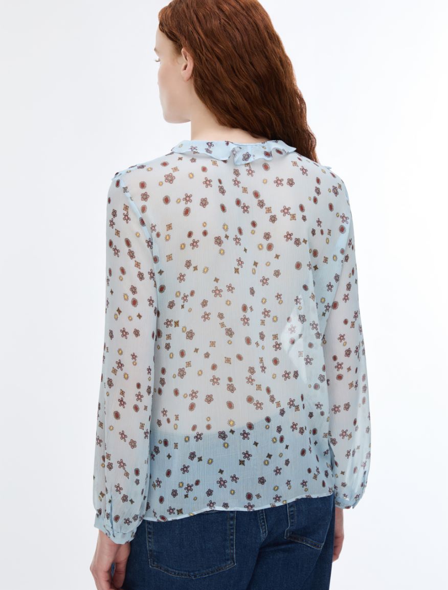 Printed shirt - LIGHT BLUE - iBlues - 2