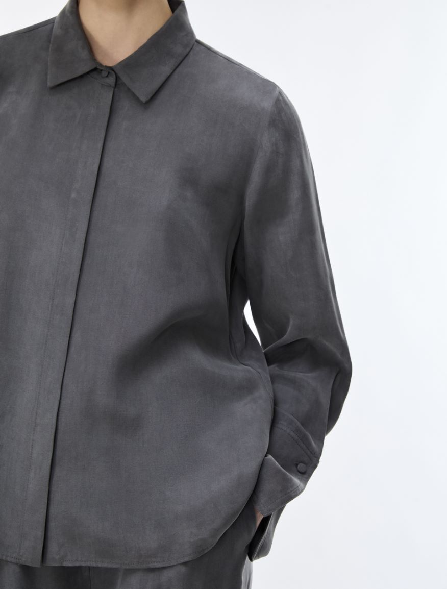 Straight-fit shirt - IRON - iBlues - 3