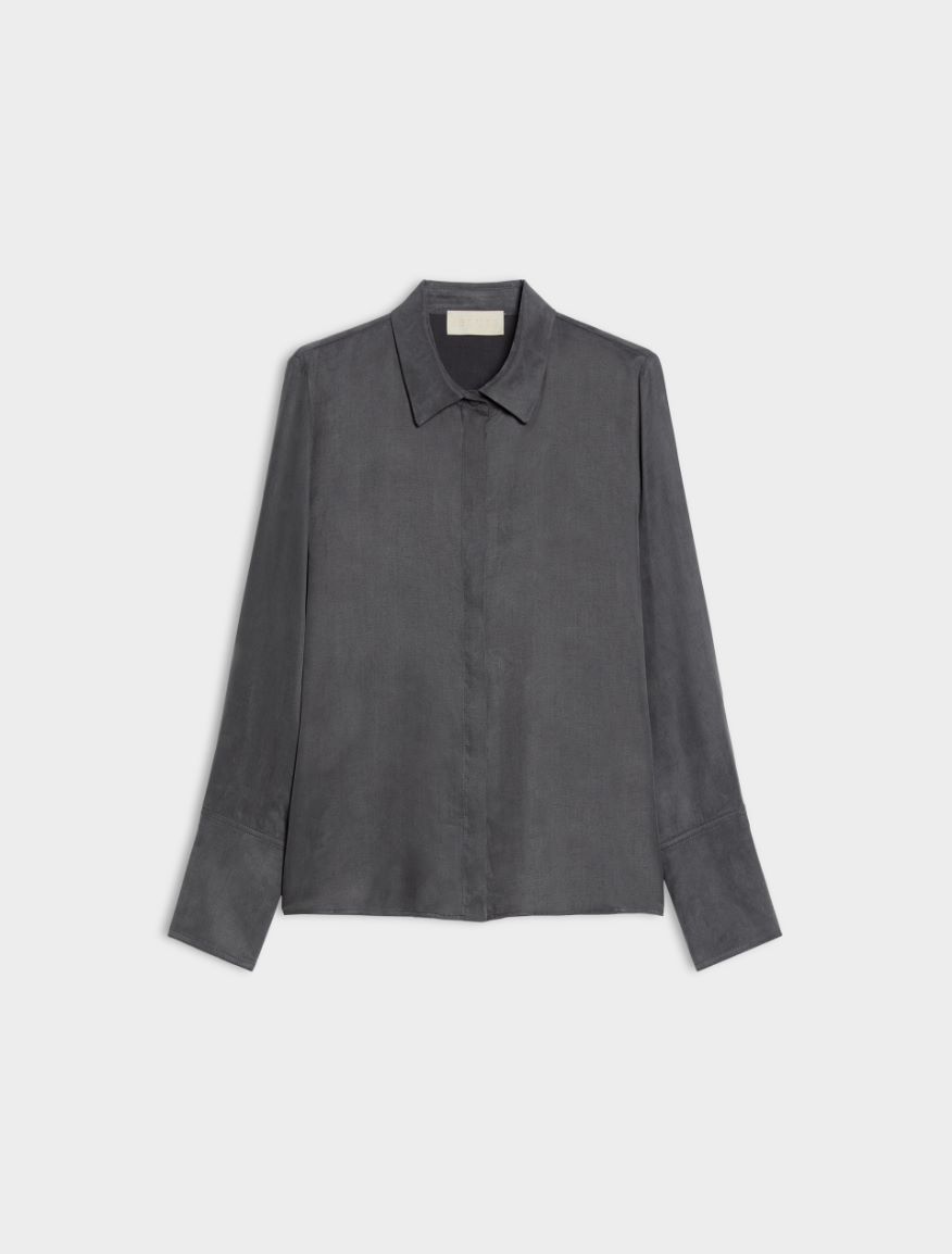 Straight-fit shirt - IRON - iBlues - 5