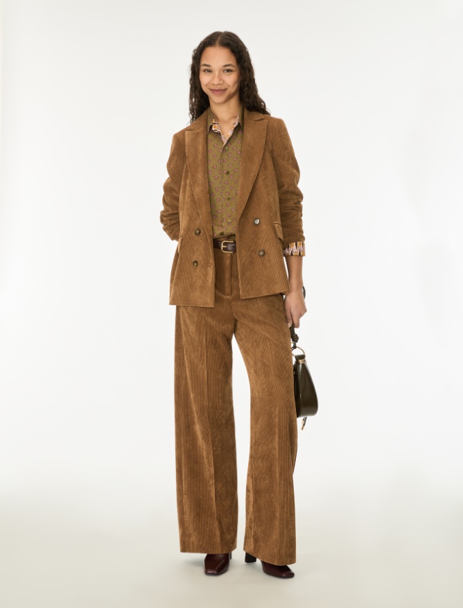 Velvet trousers - iBlues - 4